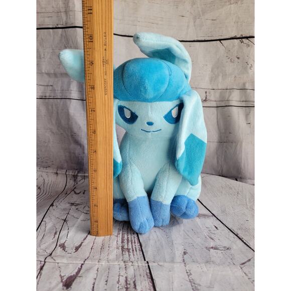 Pokemon Glaceon 9 Inch Stuffed Animal Plush Anime Character - Picture 4 of 8